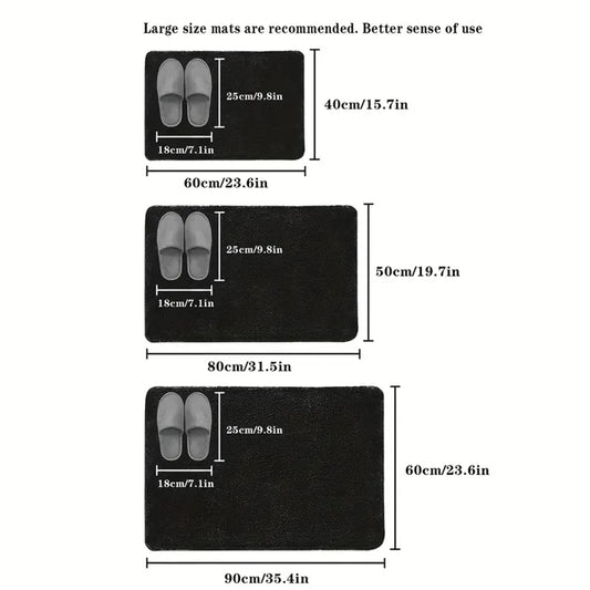 Super Water Absorbent Anti-slip Floor Mat