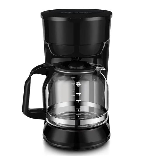 Automatic Drip Coffee Machine 12 Cups Programmable with Timer and Anti-Drip Function
