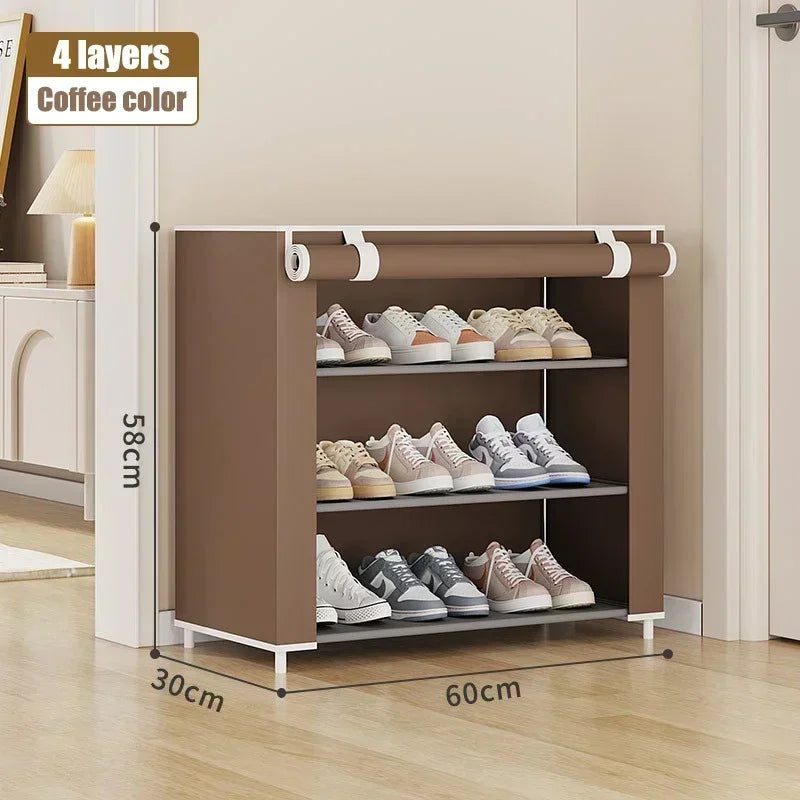 Space-saving Shoe Rack Organizer