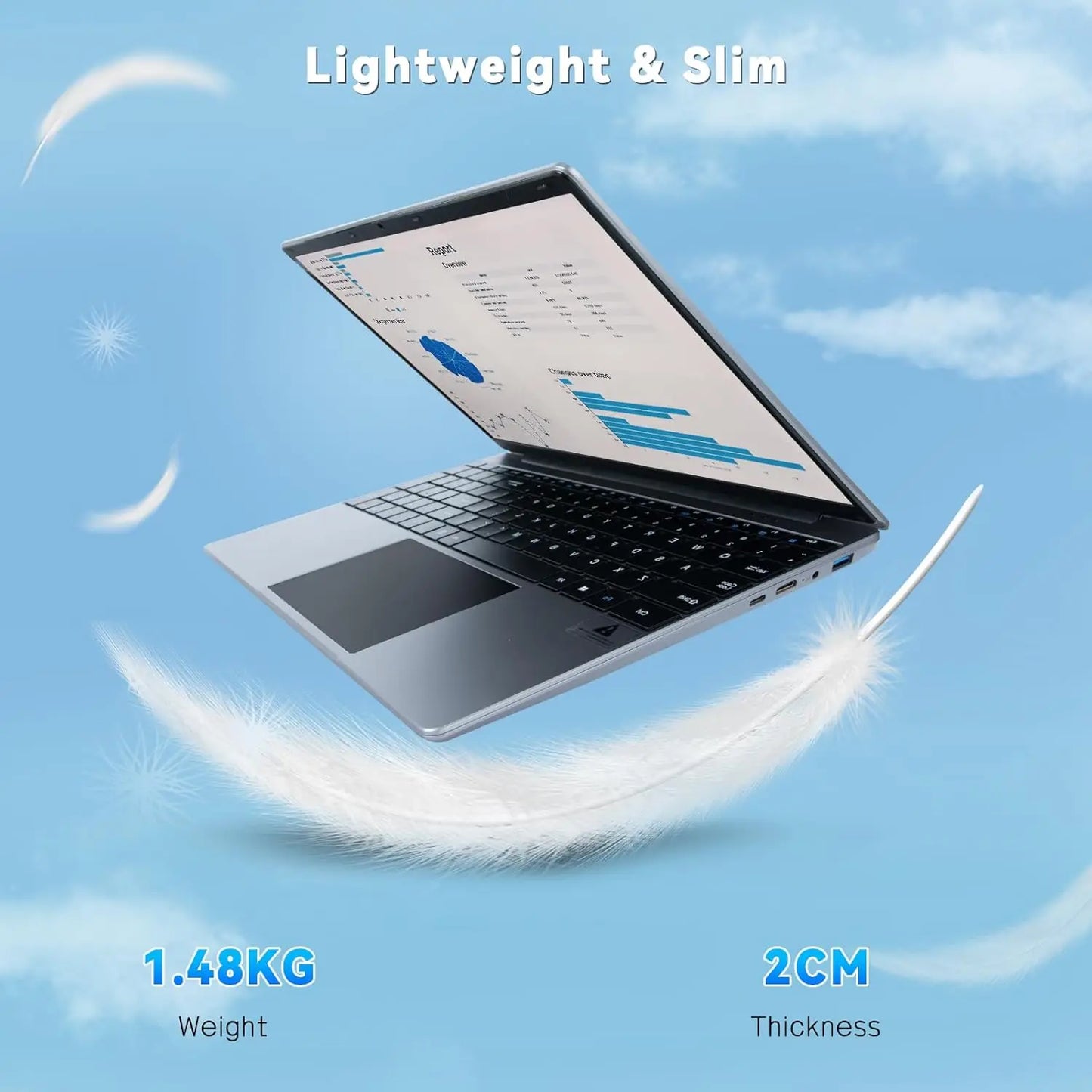 15.6 Inch Laptop Notebook Computer With  Windows 11 16G RAM