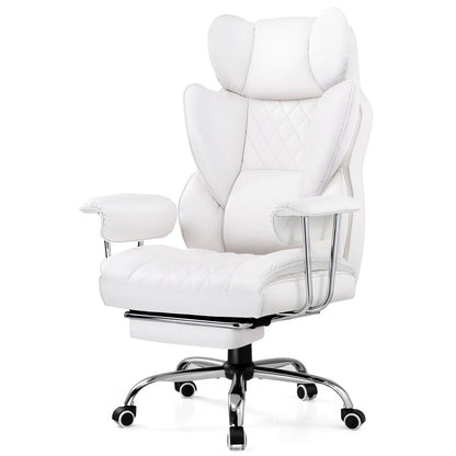 Big and Tall Ergonomic Office Gaming Chair  with Pocket Spring Lumbar Support  and Footrest