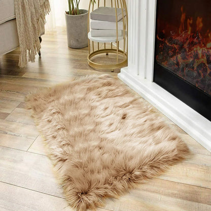 Tie-Dye Non-Slip  Silk Wool Rugs   Machine Washable Carpet Mats