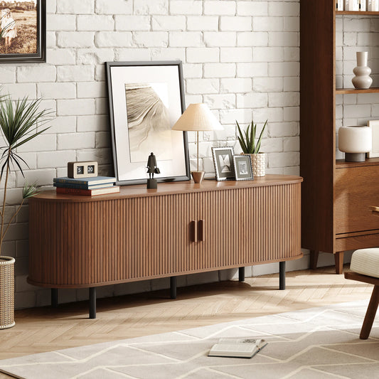 Entertainment Center with Power Outlet for TVs up to 60/70"