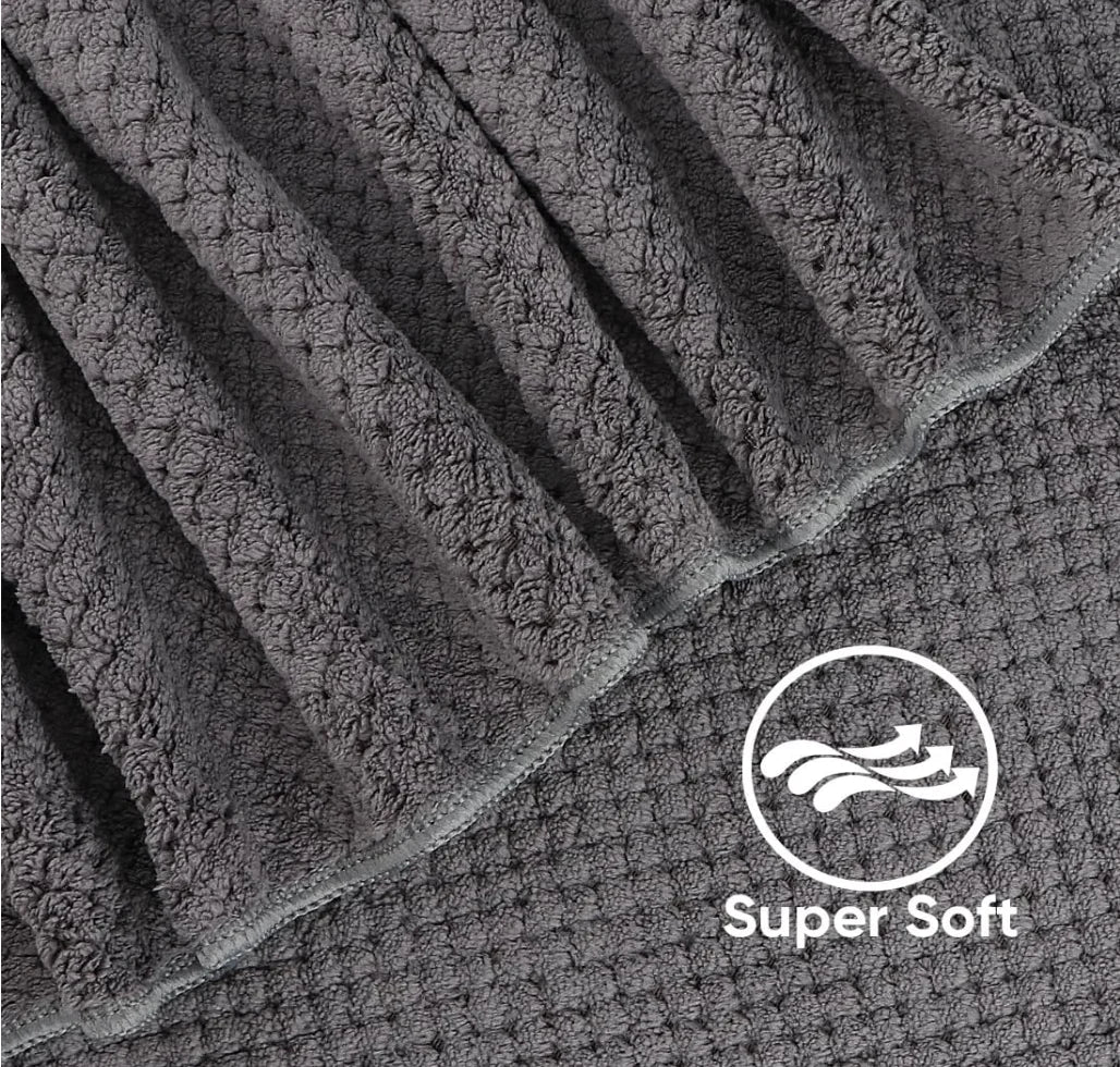Microfiber Ultra Soft Highly Absorbent Bath Towel, Lightweight and Quick Drying Towel