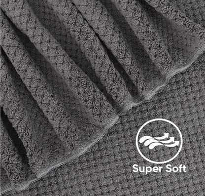 Microfiber Ultra Soft Highly Absorbent Bath Towel, Lightweight and Quick Drying Towel
