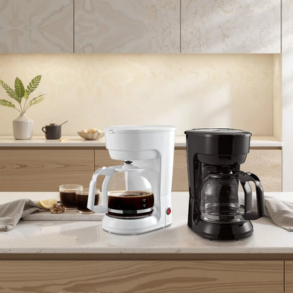 Automatic Drip Coffee Machine 12 Cups Programmable with Timer and Anti-Drip Function