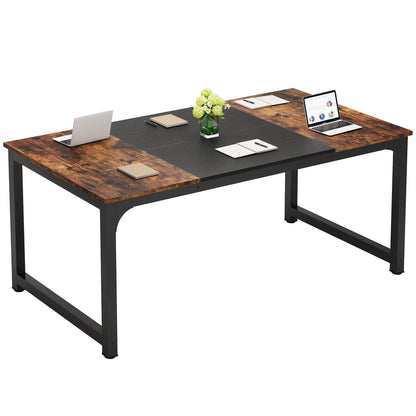 Modern Computer Desk, Large Office Desk  for Home Office