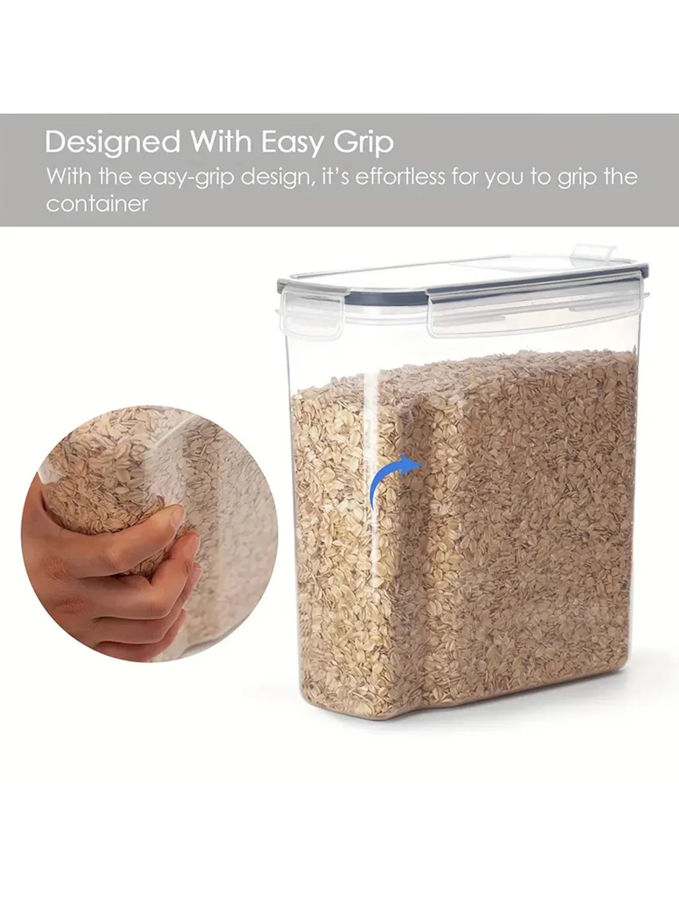 Airtight Food Storage Containers For Kitchen Pantry Organization And Storage