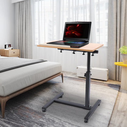 Adjustable Mobile Standing Computer Desk