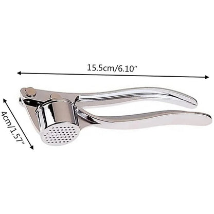 Stainless Steel Garlic Press