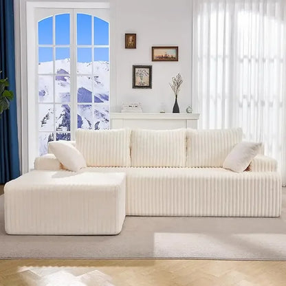 L-Shape Memory Foam  Living Room Furniture Set