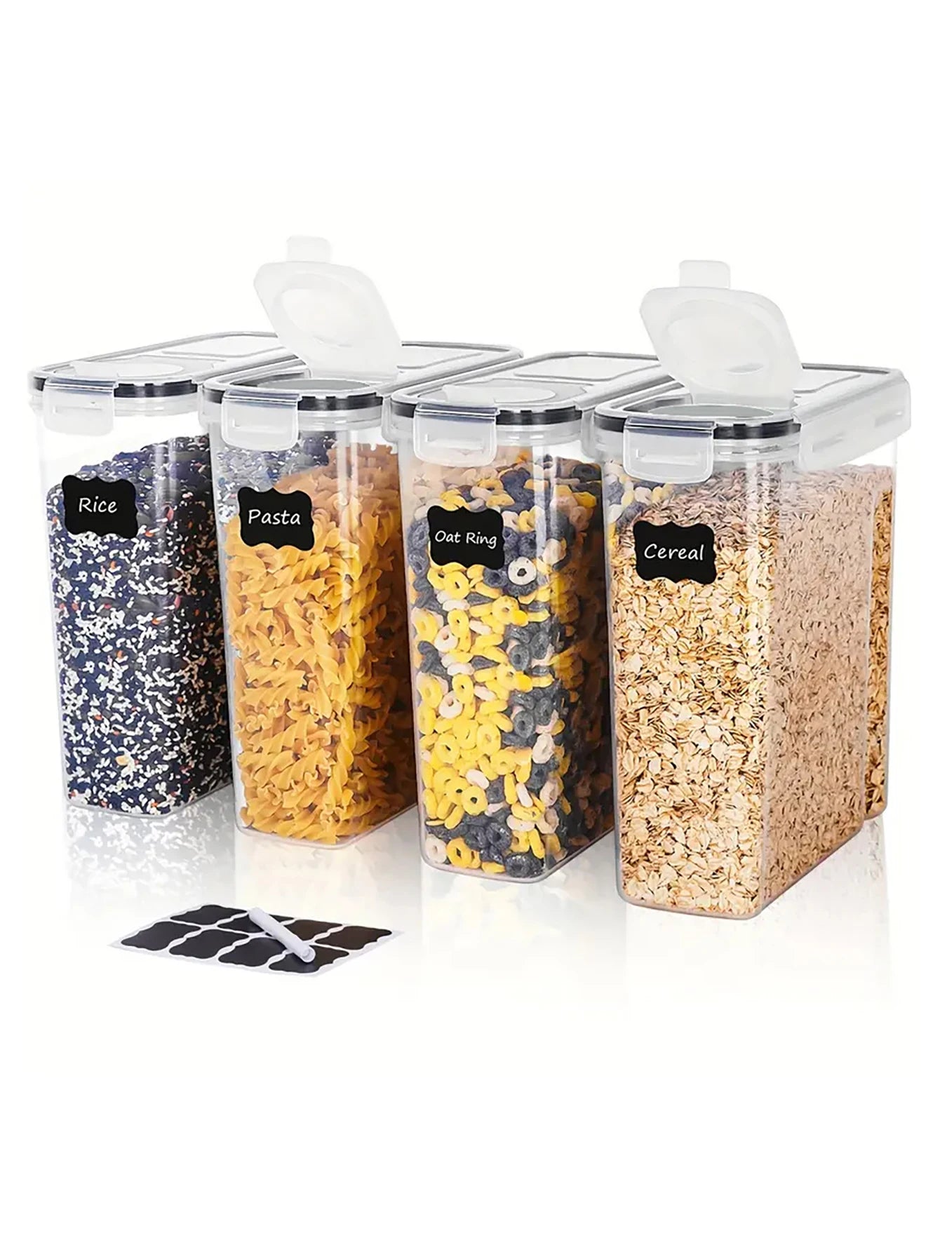 Airtight Food Storage Containers For Kitchen Pantry Organization And Storage
