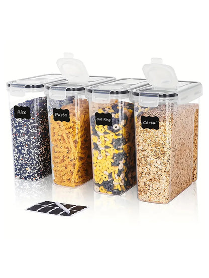 Airtight Food Storage Containers For Kitchen Pantry Organization And Storage