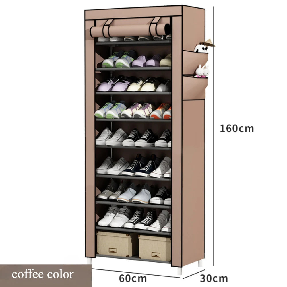 Space-saving Shoe Rack Organizer