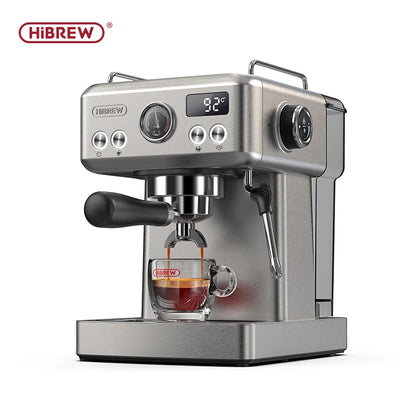 20Bar Semi Automatic Espresso Coffee Machine Temperature Adjustable 58mm Portafilter Cold/Hot Coffee Maker Metal CaseH10A