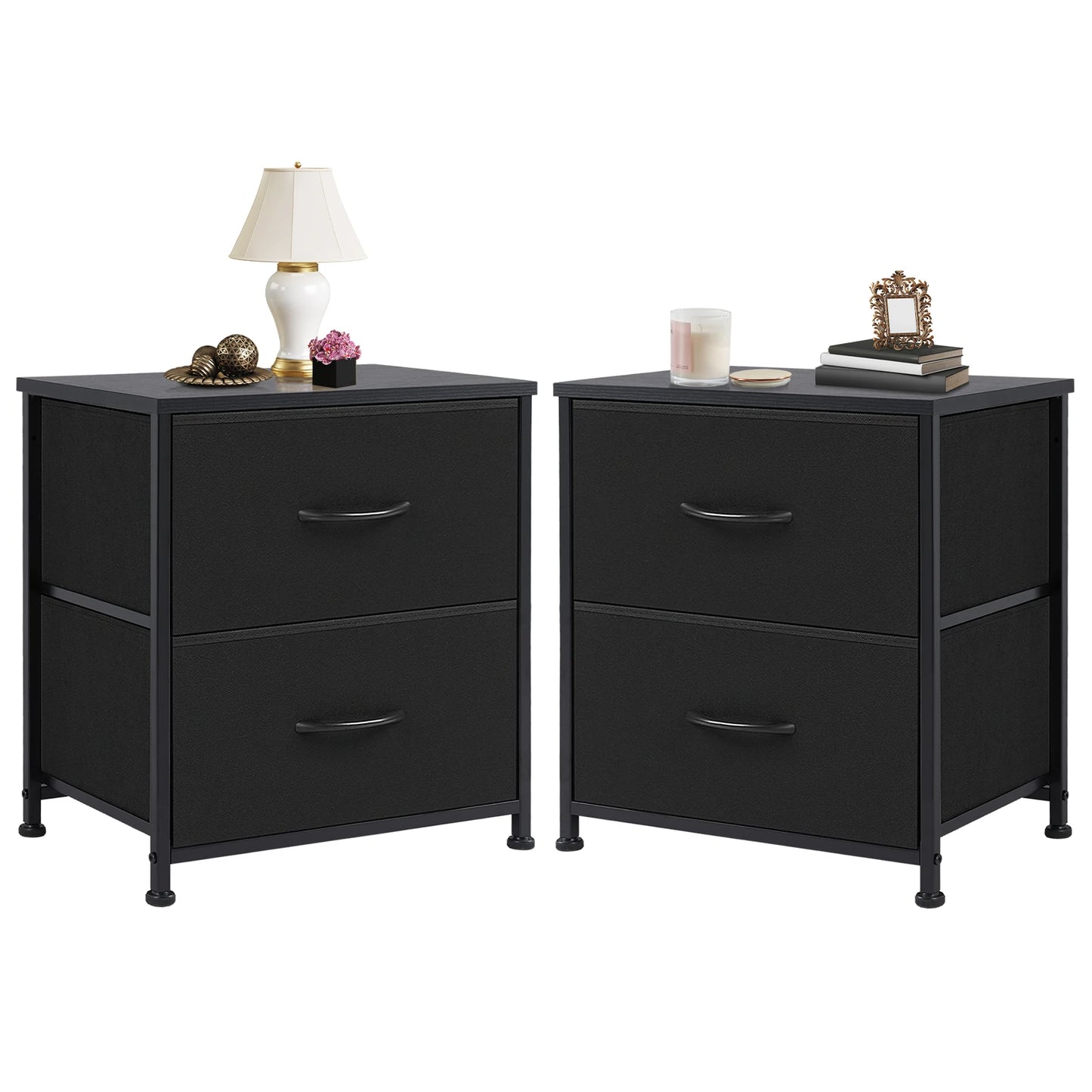 Nightstand Bedside  or Sofa  Table Storage