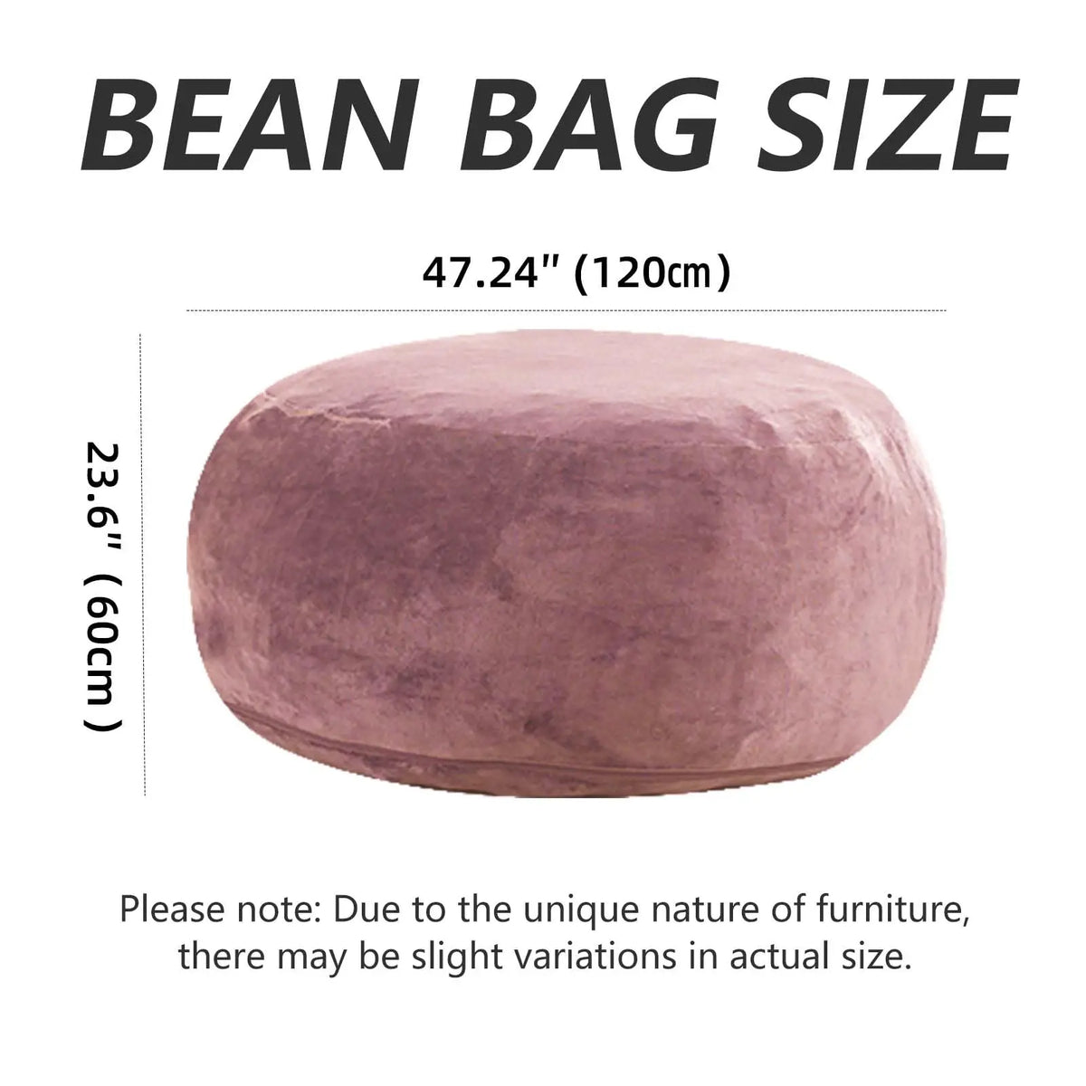 Adult beanbag chair with padded beanbag inside, memory foam chair, soft flannel washable cover, ideal reading seat for bedrooms and dorms.