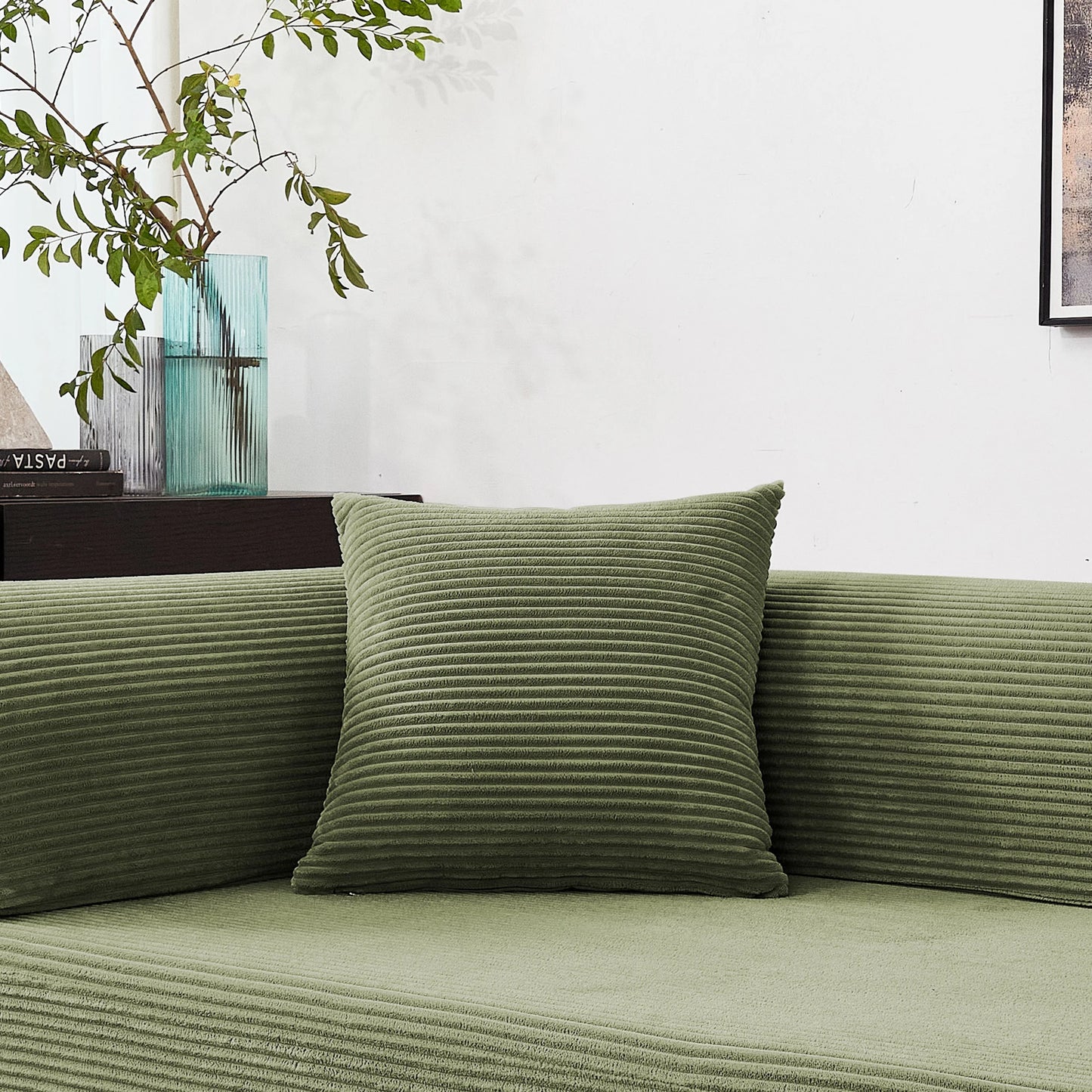 79''  Foldable Convertible Futon Sleeper Sofa Bed with L-Shaped Armrests for Living Room