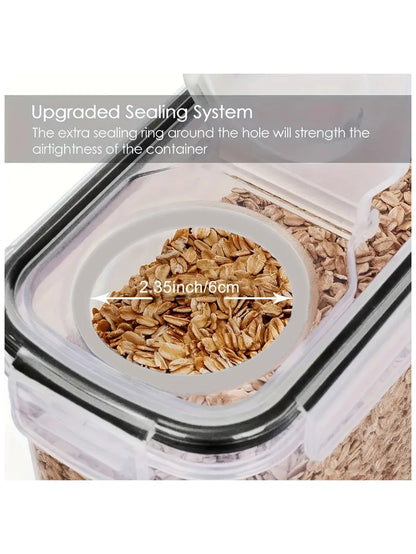 Airtight Food Storage Containers For Kitchen Pantry Organization And Storage
