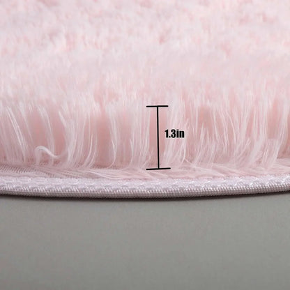Super Soft Plush Round Rug