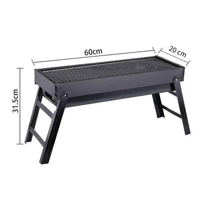 New Large BBQ Barbecue Folding Grill