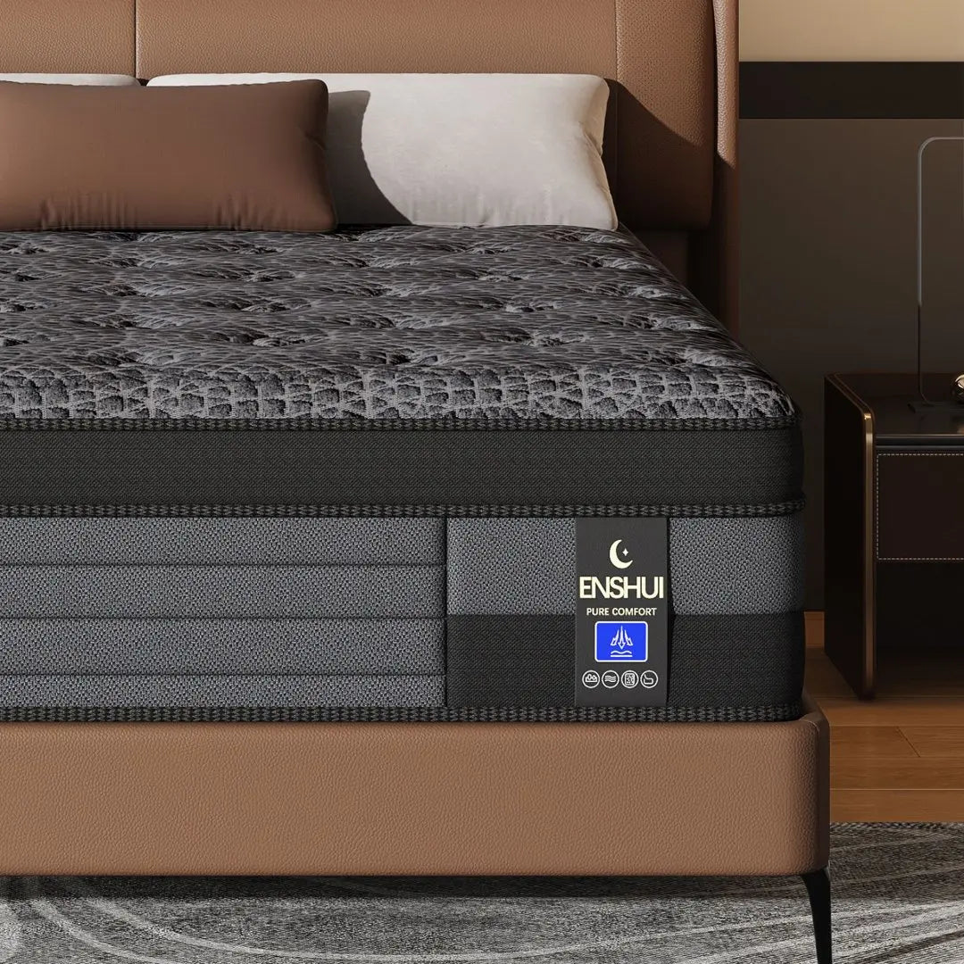 12/14inch Memory Foam Pocket Spring Mattress Suitable for Home Bedrooms and Hotels
