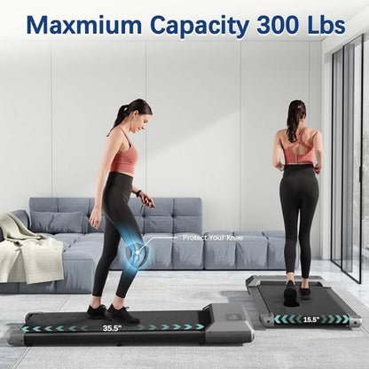 Walking Running Fitness Exercise Machine with a 2.5HP motor or Home  LCD Digital Data Display