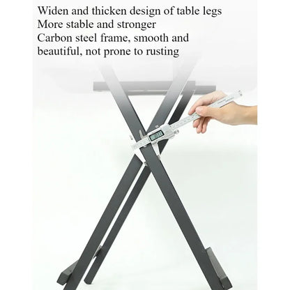 Installation-free folding table