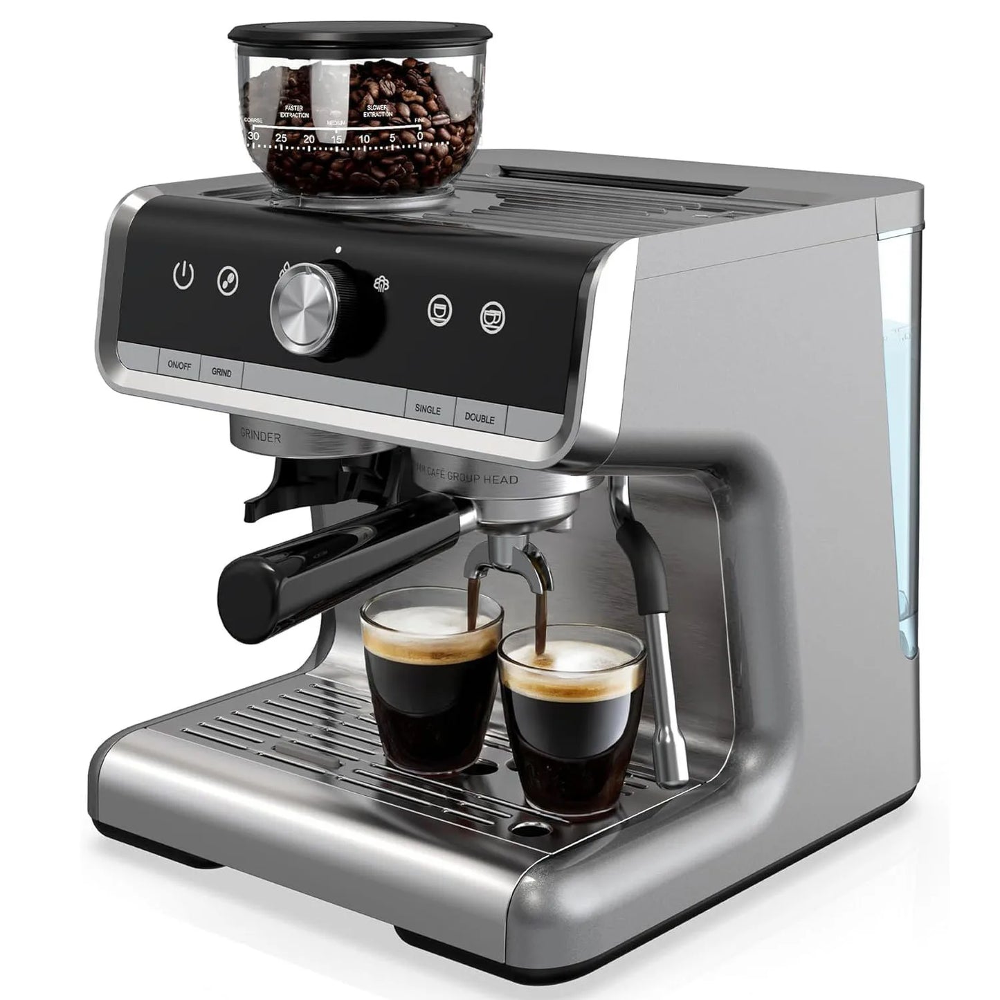 Espresso Espresso Coffee   Maker with Grinder