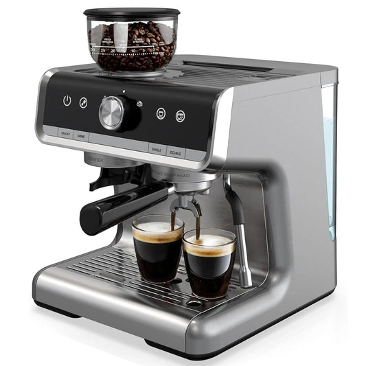 Espresso Espresso Coffee   Maker with Grinder