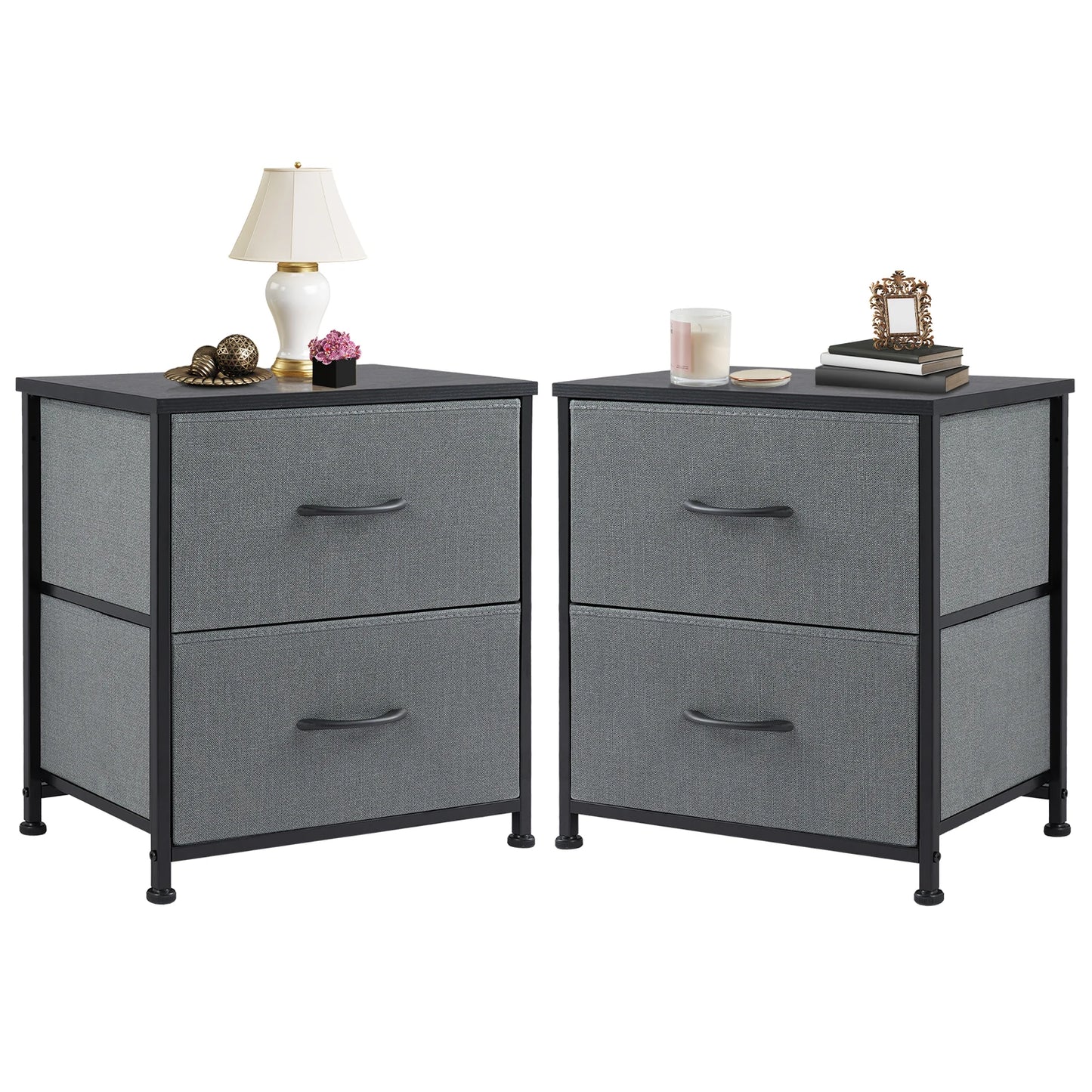 Nightstand Bedside  or Sofa  Table Storage