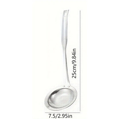 3 Pcs Oil Skimmer & Strainer with Heat Resistant Handle, Dishwasher Safe