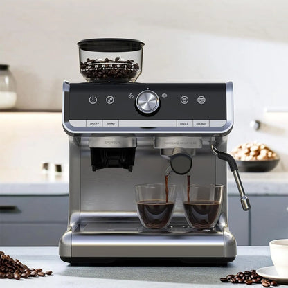 Espresso Espresso Coffee   Maker with Grinder