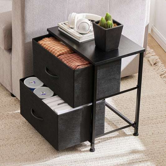 Nightstand Bedside  or Sofa  Table Storage