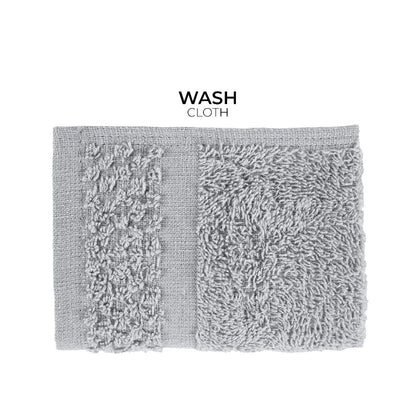 Soft Absorbent 10 Piece Cotton Towel Set, Bath Towels Quick Dry Durable Washcloths and Hand Towels