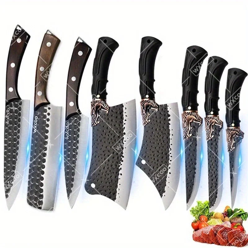8 PCS Professional Kitchen Chef Knife Set