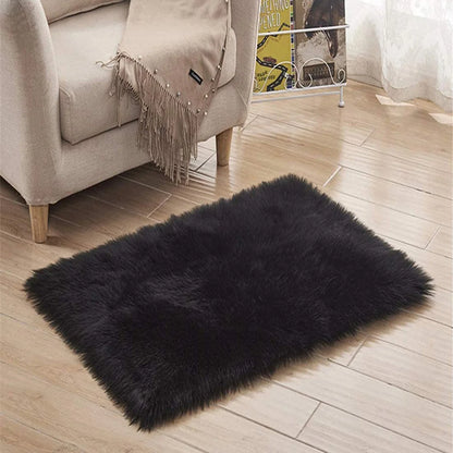 Tie-Dye Non-Slip  Silk Wool Rugs   Machine Washable Carpet Mats