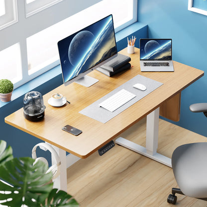 Ergonomic Electric Standing Desk  Adjustable Height 40x24 Inch
