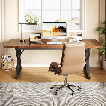 Executive Office Desk or  Large Farmhouse Writing Table for theh Office or Home