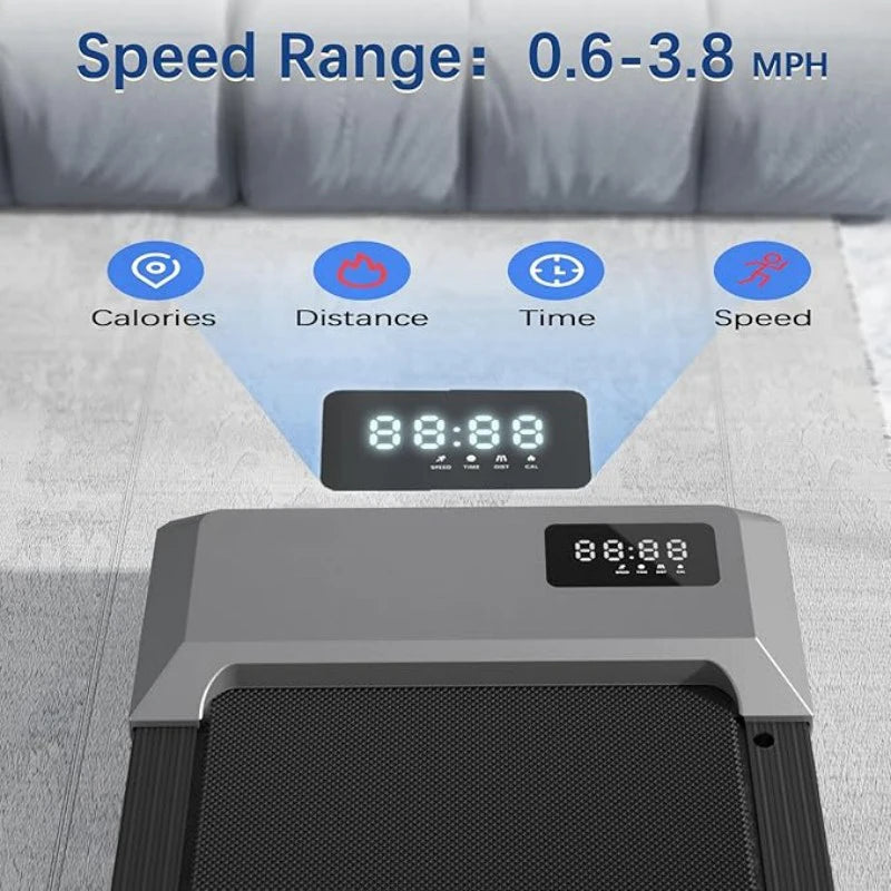 Walking Running Fitness Exercise Machine with a 2.5HP motor or Home  LCD Digital Data Display