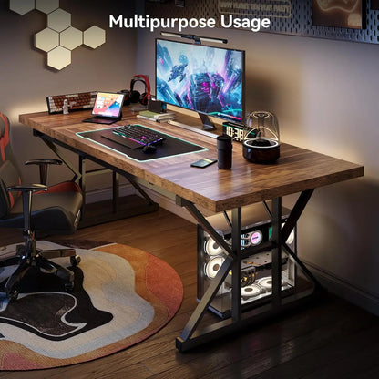 Executive Office Desk or  Large Farmhouse Writing Table for theh Office or Home