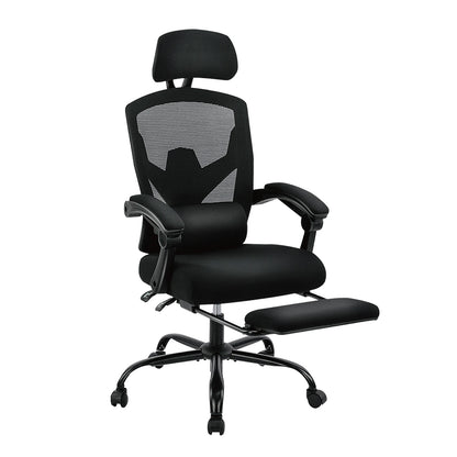 Ergonomic Reclining High Back Mesh  Gaming Chair  Swivel Rolling  Lumbar Support Pillow