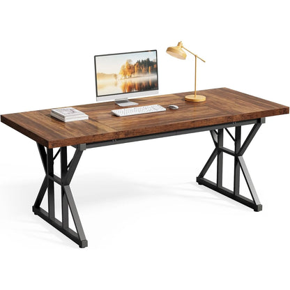 Executive Office Desk or  Large Farmhouse Writing Table for theh Office or Home