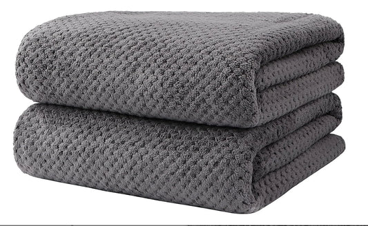 Microfiber Ultra Soft Highly Absorbent Bath Towel, Lightweight and Quick Drying Towel