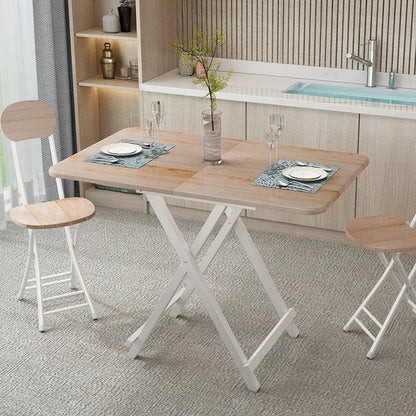 Installation-free folding table