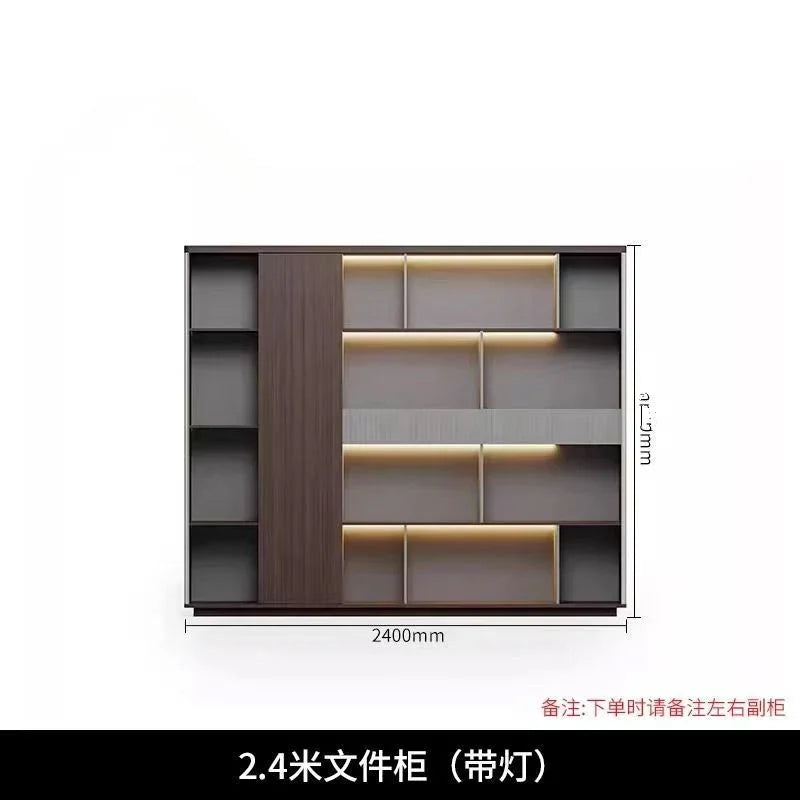 In Stock Standing Office Desk Executive Boss Minimalist High Quality Office Desk Modern European Escritorio Oficina Furniture