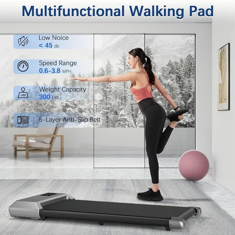 Walking Running Fitness Exercise Machine with a 2.5HP motor or Home  LCD Digital Data Display