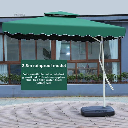 Open Air Large Roman Umbrella