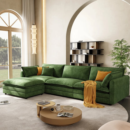Modular Sectional L Shaped Couch  for Living Room