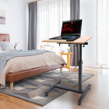 Adjustable Mobile Standing Computer Desk